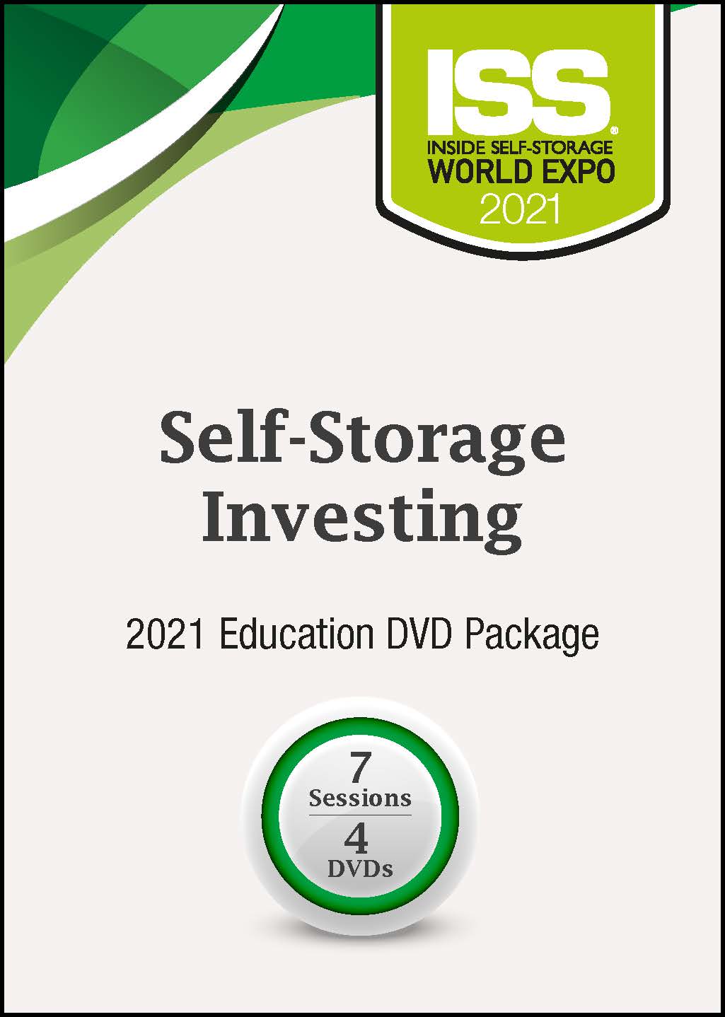 DVD - Self-Storage Investing 2021 Education DVD Package