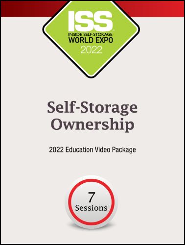 Self-Storage Ownership 2022 Education Video Package