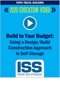DVD - Build to Your Budget: Using a Design/Build Construction Approach in Self-Storage