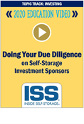 DVD - Doing Your Due Diligence on Self-Storage Investment Sponsors