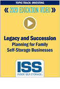 DVD - Legacy and Succession Planning for Family Self-Storage Businesses