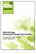 DVD - Critical First Steps: Determining Self-Storage Project Feasibility