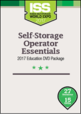 Self-Storage Operator Essentials 2017 Education DVD Package