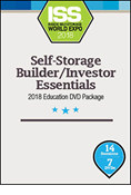 Self-Storage Builder/Investor Essentials 2018 Education DVD Package