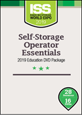 Self-Storage Operator Essentials 2019 Education DVD Package