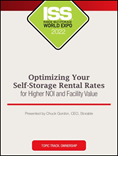 Video Pre-Order - Optimizing Your Self-Storage Rental Rates for Higher NOI and Facility Value