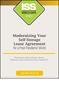 Video Pre-Order - Modernizing Your Self-Storage Lease Agreement for a Post-Pandemic World